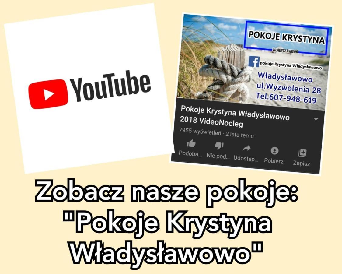 Pokoje Krystyna Wladyslawowo Apartman Kültér fotó